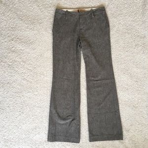 GAP gray Straight Fit Favorite Trousers.